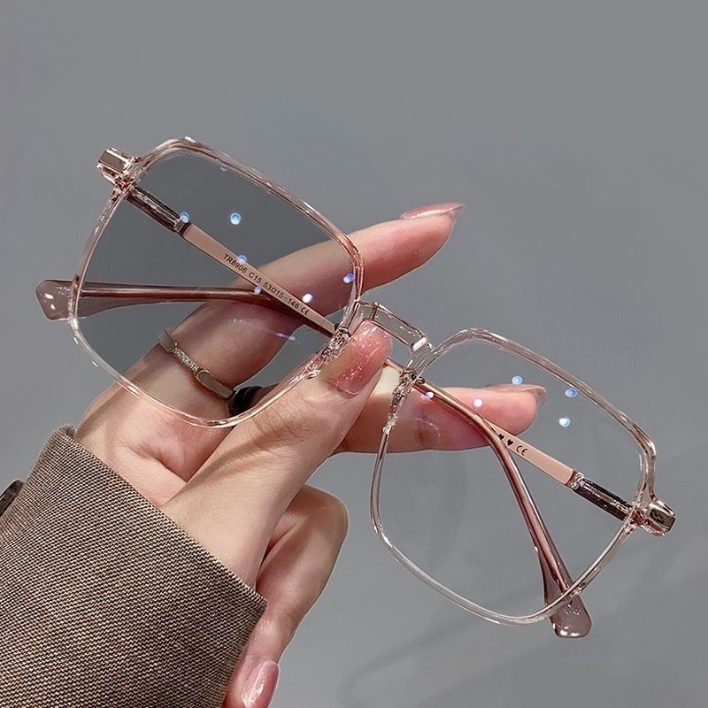 2025 Photochrome Anti-Strahlungs-Brille, Metallbrille Für Damen Und Herren_voghion.com