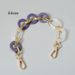 New Fashion Baroque Acrylic Resin Cute Candy Color Phone Handheld Short Decorative Chain_voghion.com
