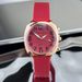 Square Ladies Silicone Colored Quartz Watch Simple Digital Student Watch Work Daily Birthday Anniversary Valentine's Day Gift_voghion.com