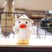 Adorable Duck Plush Yellow Toy With Straw Hat And Soft Short Material Plush_voghion.com