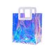 Borsa tote impermeabile in PVC trasparente laser che dona una sensazione da sogno di alta qualità accompagnata da un sacchetto regalo di gelatina colorata_voghion.com