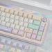 Original Semi-Sugar Key Dopamine Color Matching Sublimation Mo Mechanical Keyboard Cap 61 68 75 87 108_voghion.com