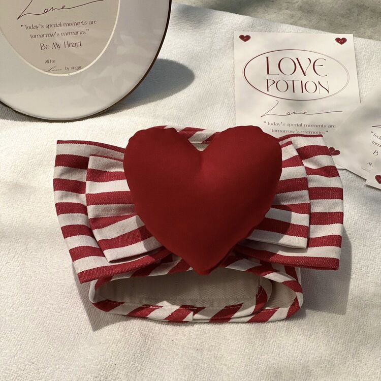 INS New Cute Heart-Shaped Breathable Chest Harness Set For Teddy Bichon Dogs Outdoor Walking Dog Leash Pet_voghion.com