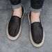 Regal Footwear Men's Fisherman 2025 Summer Mesh Breathable Slip-On Soft Sole Comfortable New Old Beijing Cloth Thin Lazy Shoes_voghion.com