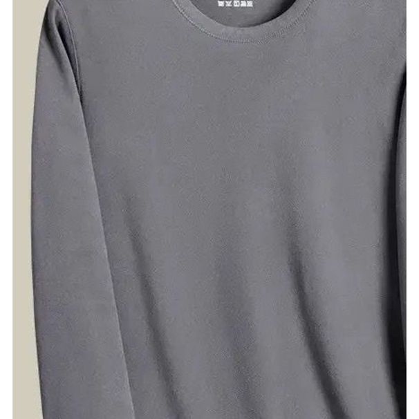 Biancheria intima termica invernale da uomo tedesca, abbinata a una maglietta bifacciale come strato di base in velluto spesso per l'autunno_voghion.com