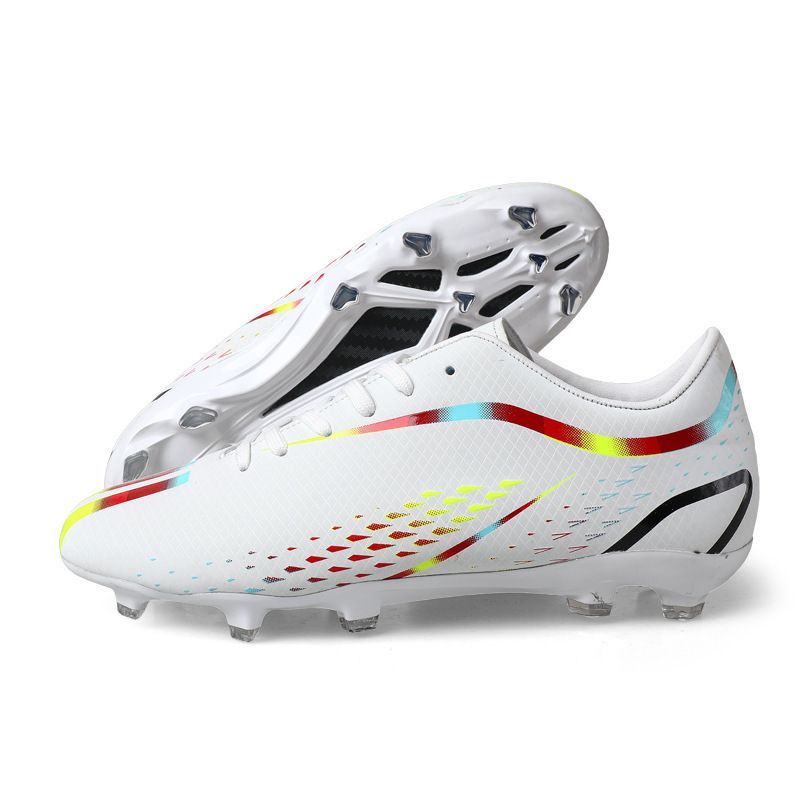 Men's and women's models of soccer shoes long spikes broken spikes professional training sneakers adult game sports shoes_voghion.com