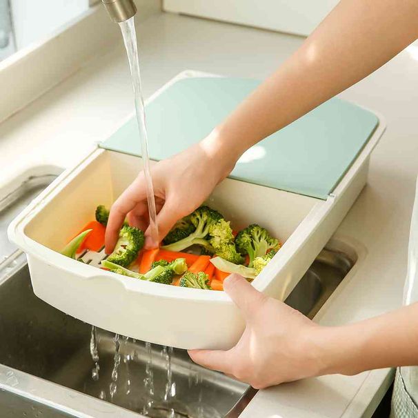 3-in-1 Multifunktions-Küchenschneidebrett für Gemüse, Fleisch und andere Lebensmittel_voghion.com