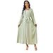 Women's Clothing Sparkling Hot Diamond New Products Waist White Inner Robe Dress_voghion.com