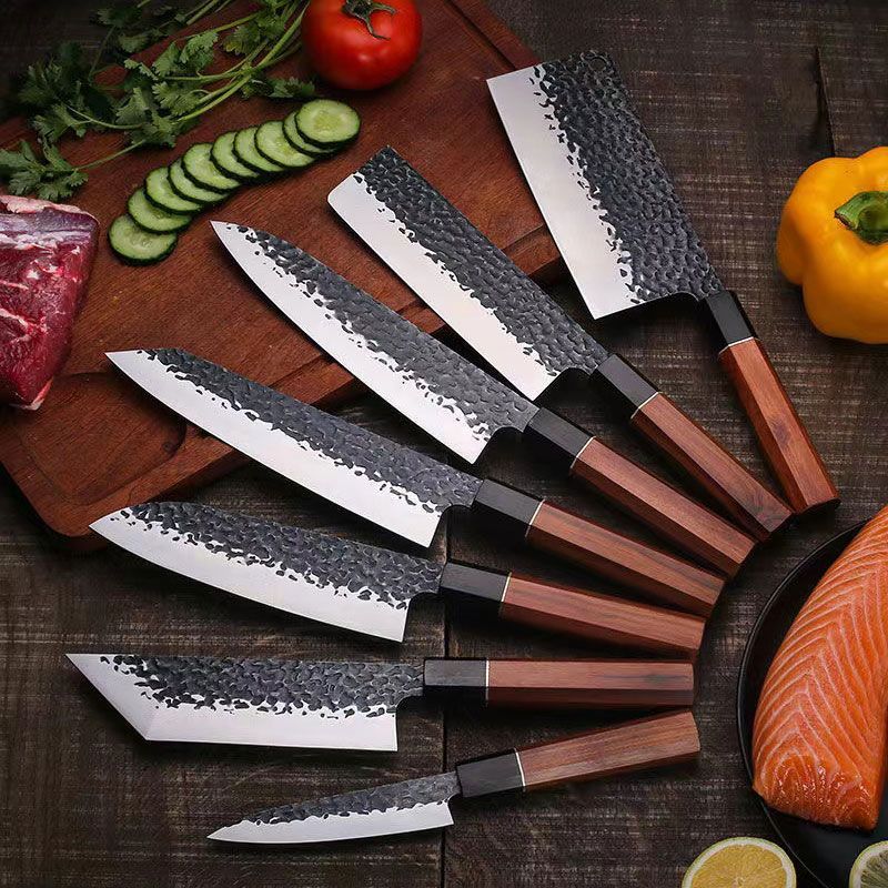 Japanese Knife For Home Use, Chef Cooking Sharp Kitchen Tools, Slicing Fish Sashimi Knife, Full Set Multi-Functional_voghion.com