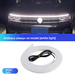 OKEEN Start Scan Through Daytime Running Lights Car Dynamic LED Super Bright Dual Mode Engine Hood Light Strip_voghion.com
