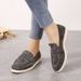 Loafers For Women 2025 Spring And Autumn New British Style Slip-On Flat Comfortable Moccasins_voghion.com