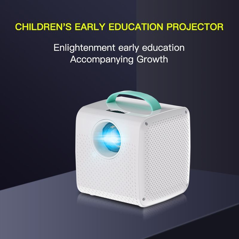 Q2 Tragbarer Mini-Handy-Bildschirmspiegelung Smart WiFi HD Android Direktprojektionsprojektor_voghion.com