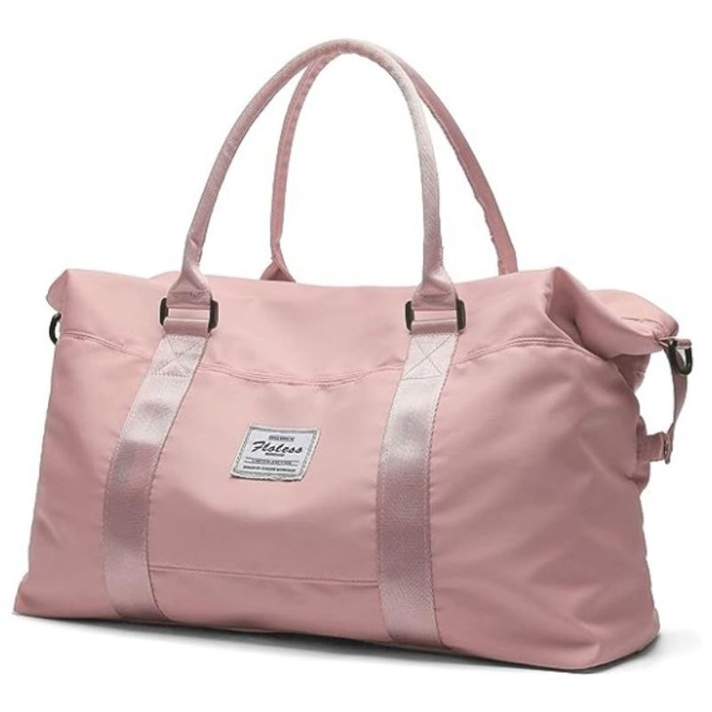 Travel handbag, large capacity, fashionable luggage bag, weekend men's and women's overnight bag, business travel storage bag, sturdy and durable_voghion.com