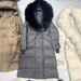 Fox Fur Large Collar Down Jacket With Hood And Long Style For Winter, Slim Waist And Knee Length Thickened Women's Coat_voghion.com