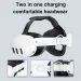 Fascia per la testa in materiale plastico per batteria ricaricabile VR Elite 6000mAh per Meta Quest 3_voghion.com