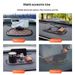 3-in-1 Armaturenbrettmatte mit Handyhalterung, Kennzeichenhalter und Anti-Rutsch-Funktion fürs Auto_voghion.com