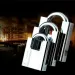 Keyed Padlock Waterproontirust, Multifunctional Padlock,Anti-Theft Pry Door Unlocked Head Window Lock_voghion.com