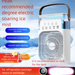 Potente ventilatore umidificatore silenzioso per ufficio e dormitorio, spray di raffreddamento rapido a cinque fori_voghion.com