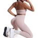 Γυναικεία Ρούχα Αθλητικό Σουτιέν με Τιράντες Halter Παντελόνι Ολόσωμο Γιόγκα Ρούχα Γυμναστικής Δύο Τεμαχίων_voghion.com