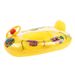 Baby Swim Ring For 1-3 Years Old - Inflatable Car Boat Pool Float With Steering Wheel & Horn Cute Cartoon Design For Toddler Water Play_voghion.com