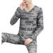 Men's Thermal Underwear Set Winter Warm Seamless V-Neck Base Layer Top & Bottom Stretchy Comfort Fit High Elasticity Grey/Black/Green_voghion.com