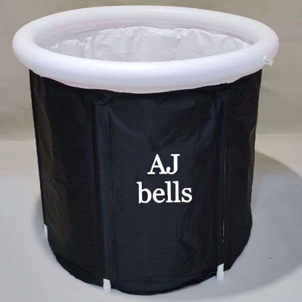 【Design a prova di perdite con fondo spesso】 Secchiello per ghiaccio portatile pieghevole, spesso PVC gonfiabile per acqua calda e fredda all'aperto_voghion.com