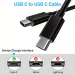 3x zu USB-C Kabel Schnellladegerät Typ C Ladekabel Daten SYNC 1/3/6/10 Fuß_voghion.com