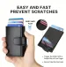 RFID Mini Mens Wallet Automatic Pop-up Card Holder With Coin Pocket 250701_voghion.com