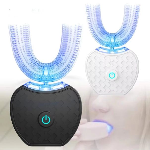 U-Shape Automatic Electric Ultrasonic Toothbrush Adult_voghion.com