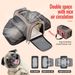 Sac de transport pliable et respirant pour animaux de compagnie, multifonction, pour chiens et chats, idéal pour les sorties_voghion.com