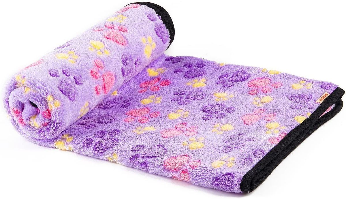 Pet Coral Fleece Flannel Cat Quilt Bed Mat Dog Blanket_voghion.com