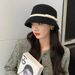 Women's Wool 2025 Fall/Winter New Multifunctional Minimalist Bow Bucket Hat_voghion.com