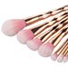 Single makeup brush beauty tools rose gold powder brush combination set GUJHUI_voghion.com