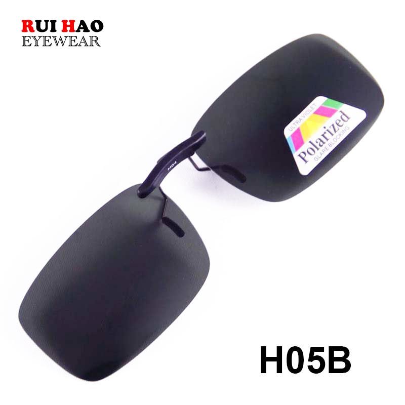 Neuheiten Rui Hao Eyewear Super Light auf polarisierten Sonnenbrillen 4 Größe Autofahren Brillen Clip Sonnenbrillen Männer Frauen_voghion.com
