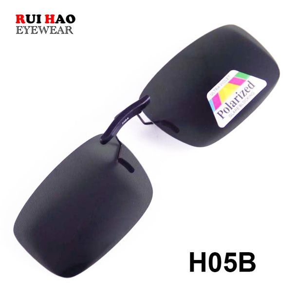 Neuheiten Rui Hao Eyewear Super Light auf polarisierten Sonnenbrillen 4 Größe Autofahren Brillen Clip Sonnenbrillen Männer Frauen_voghion.com