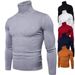 Slim-Fit-Pullover aus Wolle mit Reverskragen für Herren_voghion.com