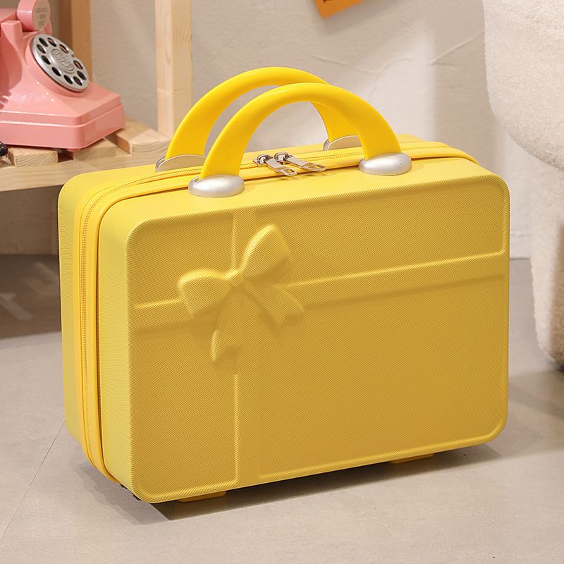 Luggage Bags Suitcase 14 "suitcase Fashion Mini Bow Makeup Bag Wedding Bridesmaids High Appearance Level With Gift Box_voghion.com