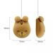 Digitex Digitex Cartoon Creative Girl Cute Bear Wired USB Optical Mouse_voghion.com