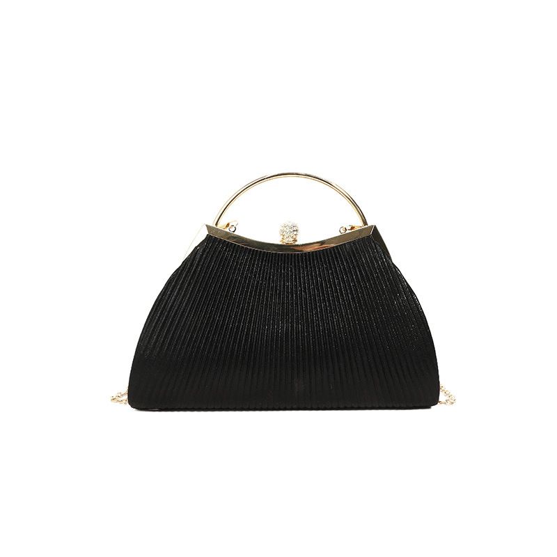 Damen Clutches Taschen Goldene Dinnertasche, Banketttasche, Partytasche, Hochzeits-Brautjungferntasche, passende Kleiderhandtasche, Damentasche und Prinzessinnentasche_voghion.com