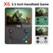 Nuove console X6 con schermo IPS da 3,5 pollici, lettore portatile, doppio joystick, 11 simulatori, console per videogiochi GBA per ragazzi_voghion.com