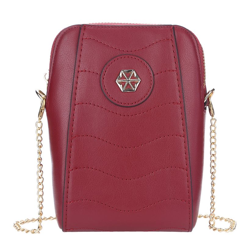 Handy Tasche Weibliche Multi Farbe Große Kapazität Schulter Tasche Fashion Zipper Umhängetasche Weibliche_voghion.com