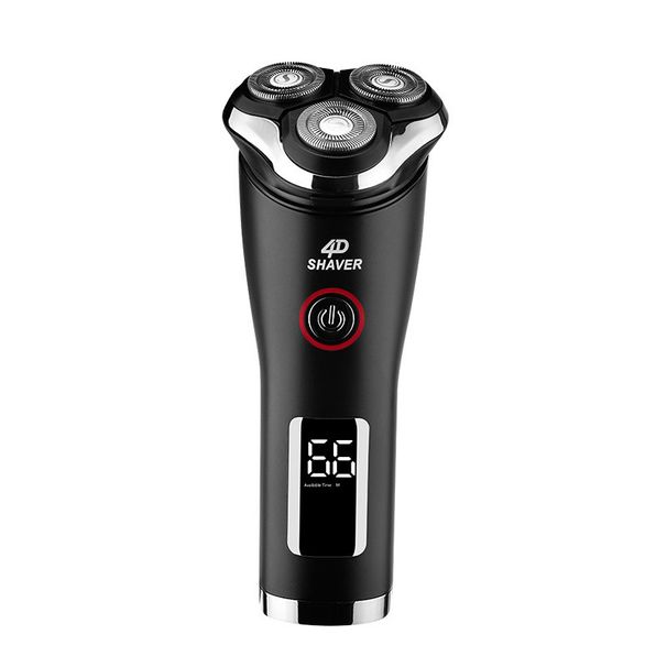 Rasoio elettrico galleggiante 3D impermeabile rotante multifunzionale intelligente a ricarica completa_voghion.com