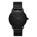 Trendy Fashion Metal Mesh Strap Quartz MT Small Batch Label Change MV Business Casual Men's Solid Steel Chain Watch_voghion.com