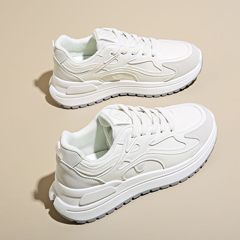 Nya pappaskor för kvinnor - Grova platåsneakers för löpning och vardagskläder (vårkollektion, höjdökande)_voghion.com