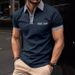2025d 2024 New INS Summer Quick-Dry Plaid Men's Sports Polo Shirt_voghion.com
