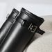 Thigh-high elastic boots Plus size women's slimming boots with metal fasteners_voghion.com