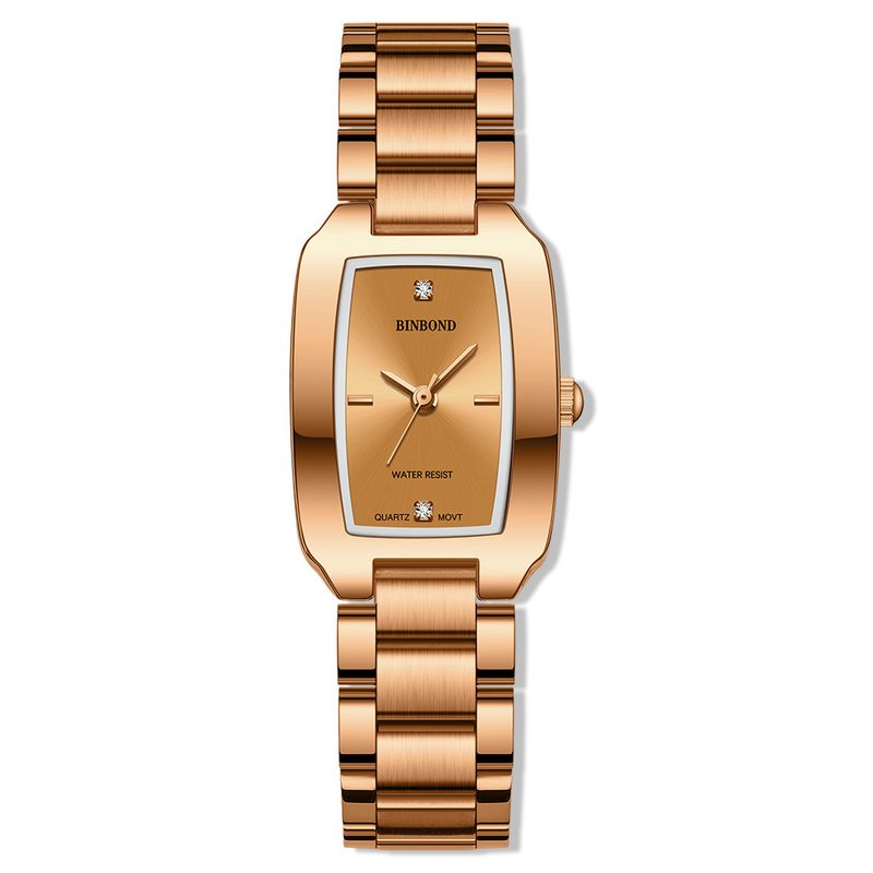New light luxury fashion net red student temperament lady waterproof stainless steel quartz watch_voghion.com