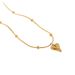 Ketting Dames Gouden Hanger Ketting Roestvrijstalen Ketting Voor Vrouwen Hoogwaardig Design Sense Light Luxe Hart Sleutelbeen Nieuwe Veelzijdige Ronde Kraal_voghion.com