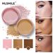 Light Mist Setting Powder, Pearl Compact, Long-lasting Matte Oil Control Waterproof Loose Powder_voghion.com