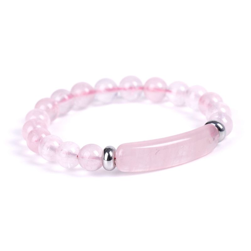 Stretch-Armband, Polieren, elastisches Seil, handgefertigt, tragbar, Persönlichkeit, dekorieren, verschleißfest, Tigerauge, Heilstein, Armband, Schmuckzubehör_voghion.com
